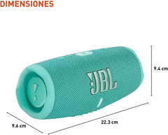 Bocina Inalámbrica JBL Charge 5 - Turquesa