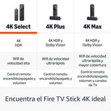 Dispositivo Streaming Amazon Fire TV Stick 4K Select