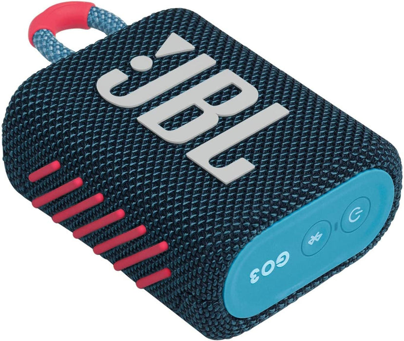 Bocina Bluetooth JBL GO3 - Azul/Rosa