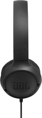Audífonos Alámbricos JBL Tune 500 (Negro) - PC / Móvil