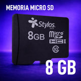 Memoria MicroSD Stylos Tech 8GB Class 10