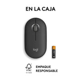 Mouse Inalámbrico Logitech Pebble 2 M350s - Negro
