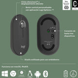 Mouse Inalámbrico Logitech Pebble 2 M350s - Negro