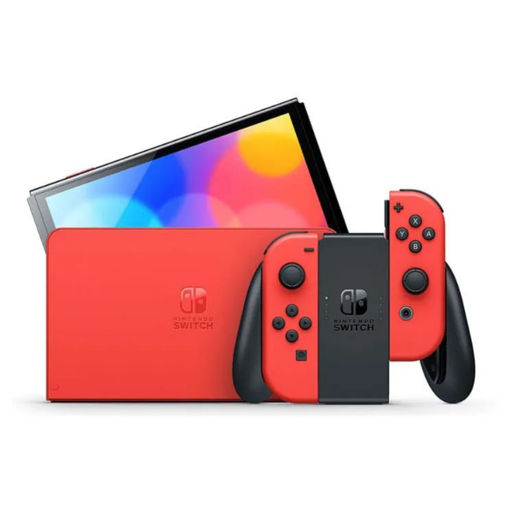 Consola Nintendo SWITCH OLED Rojo 64GB