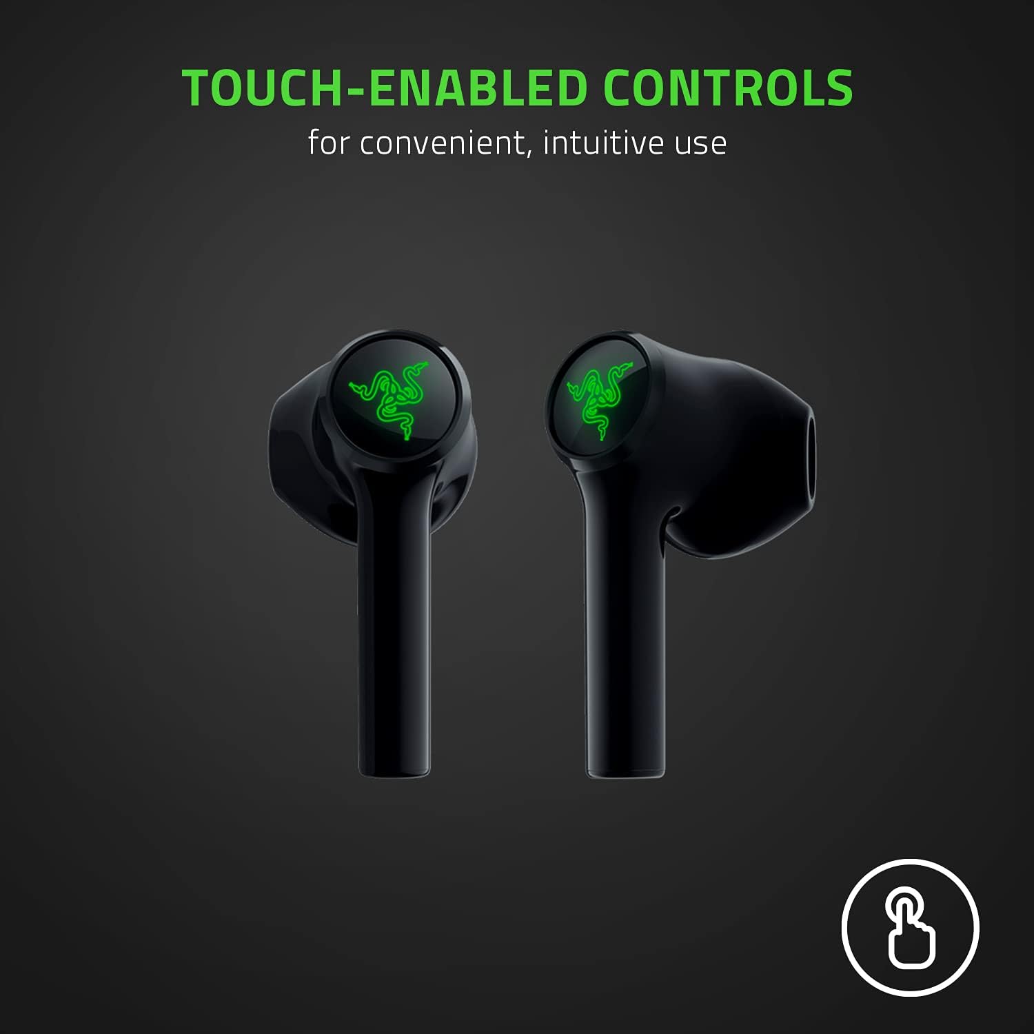 Audífonos Inalámbricos Razer Hammerhead True Wireless X (Negro) - PC / Móvil