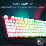 Teclado Mecanico Razer BlackWidow V3 Special Edition Green Switch - Blanco