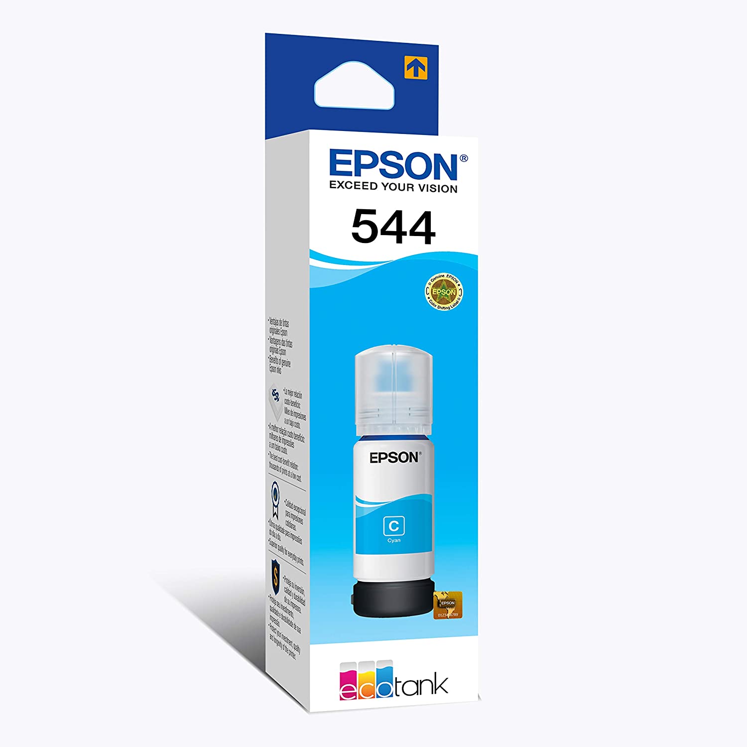 Botella de Tinta Epson Ecotank 544 - Cian