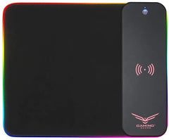 Mouse Pad Naceb Gaming RGB con Carga inalámbrica