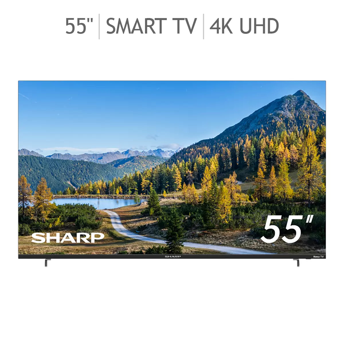 Pantalla Sharp 55" Roku TV Aquos 4T-C55DL7UR