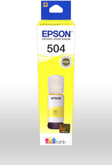 Botella de Tinta Epson Ecotank 504 - Amarillo