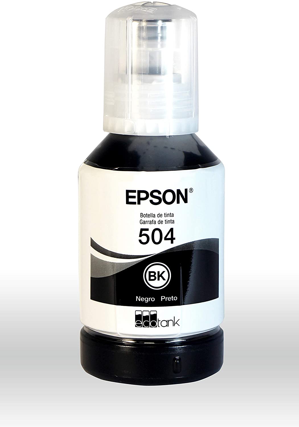 Botella de Tinta Epson Ecotank 504 - Negro