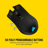 Mouse Gamer Alámbrico Corsair Harpoon RGB Gaming