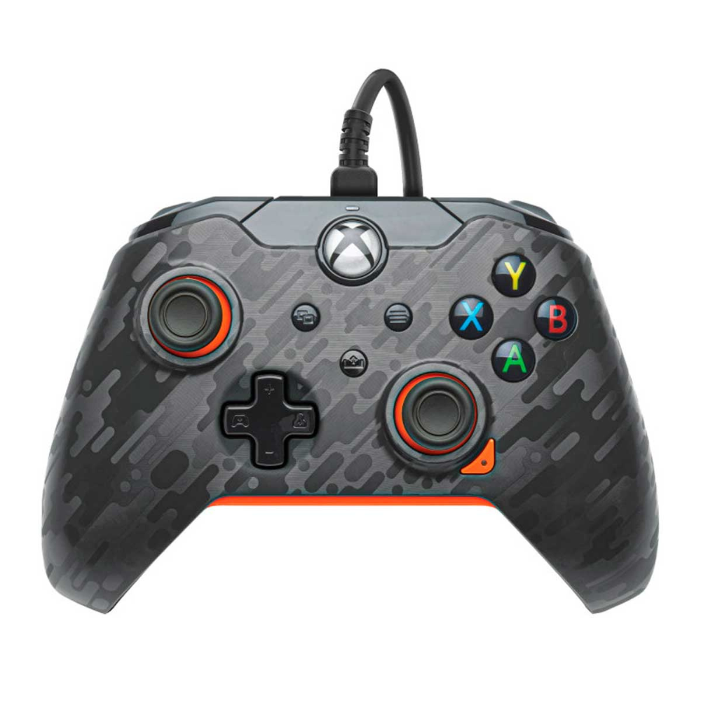 Control Alámbrico PDP Gaming Atomic Carbon (Negro) - XBOX One / Series S/X / PC