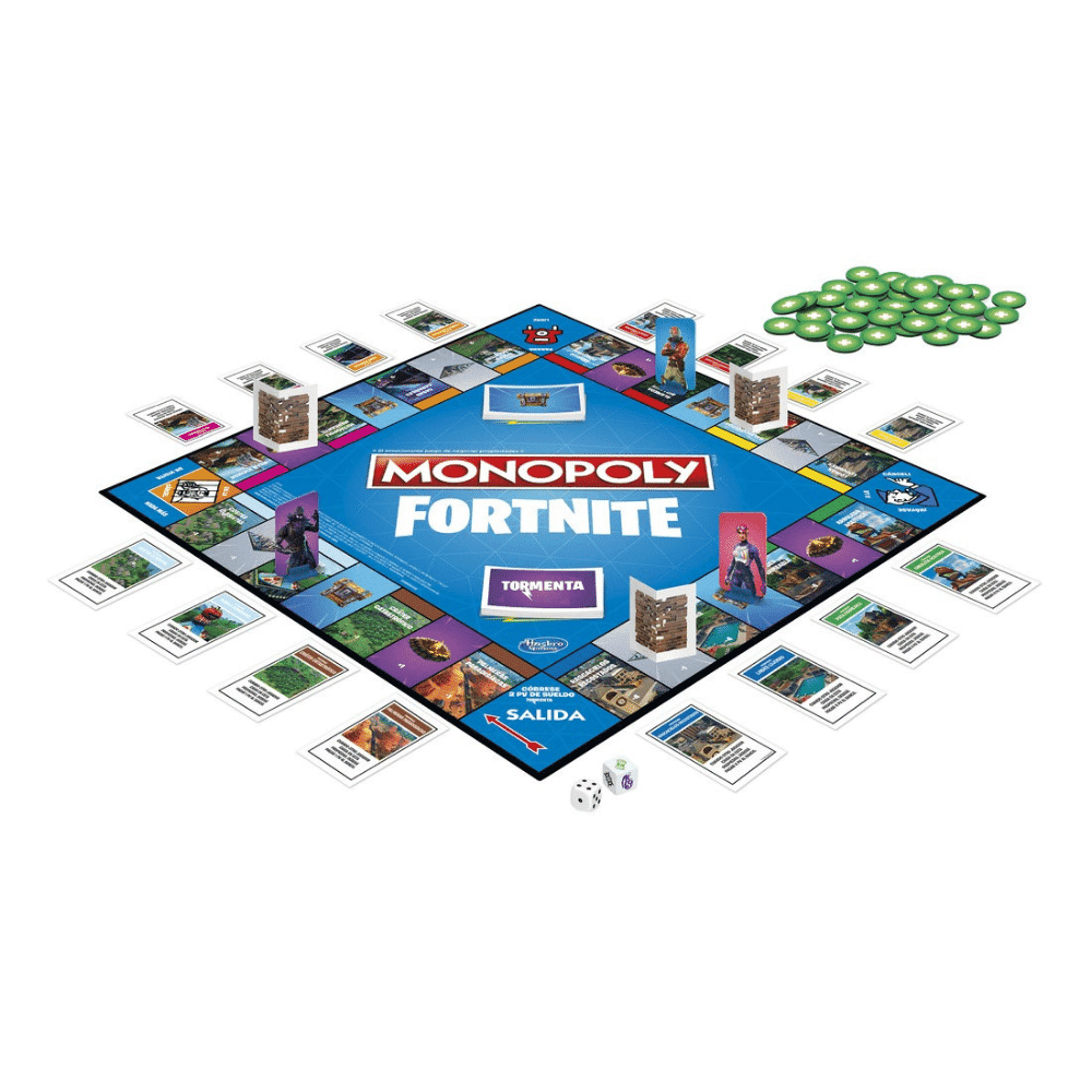 Juego de Mesa Monopoly Hasbro - Fortnite - iMports 77