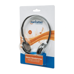 Audífonos Alámbricos Manhattan Ajustable 3.5mm - PC / Móvil