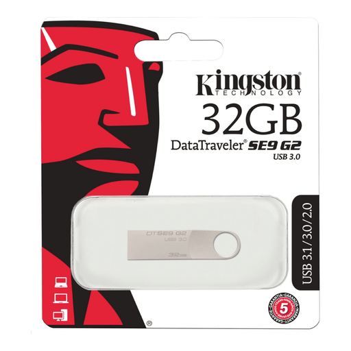 Memoria USB Kingston Datatraveler SE9 G2 Metal - 32gb - iMports 77