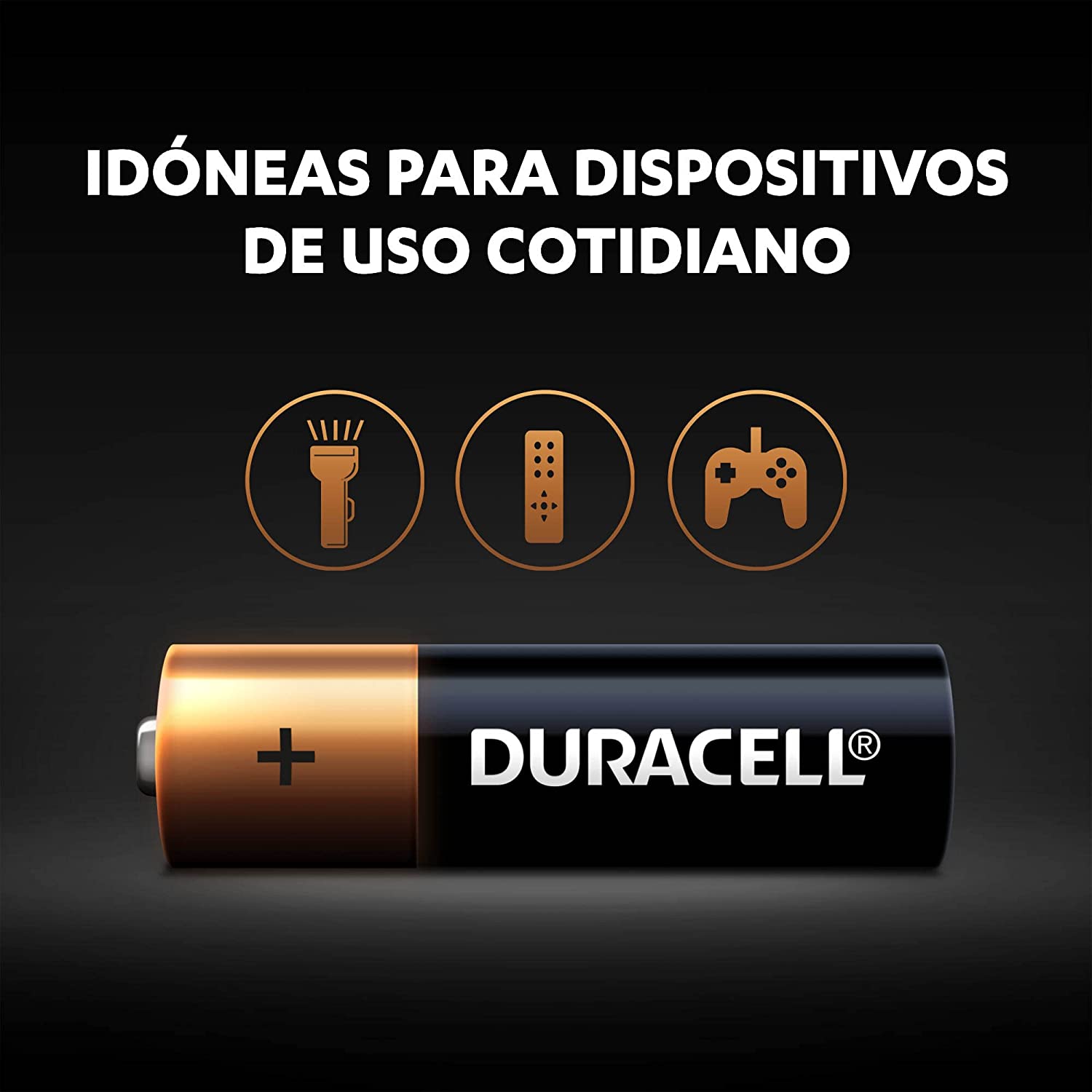 Batería Alcalina Duracell - AA 4pzs