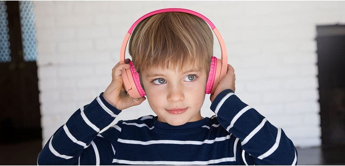 Audífonos Inalámbricos Belkin SoundForm Mini For Kids - Rosa