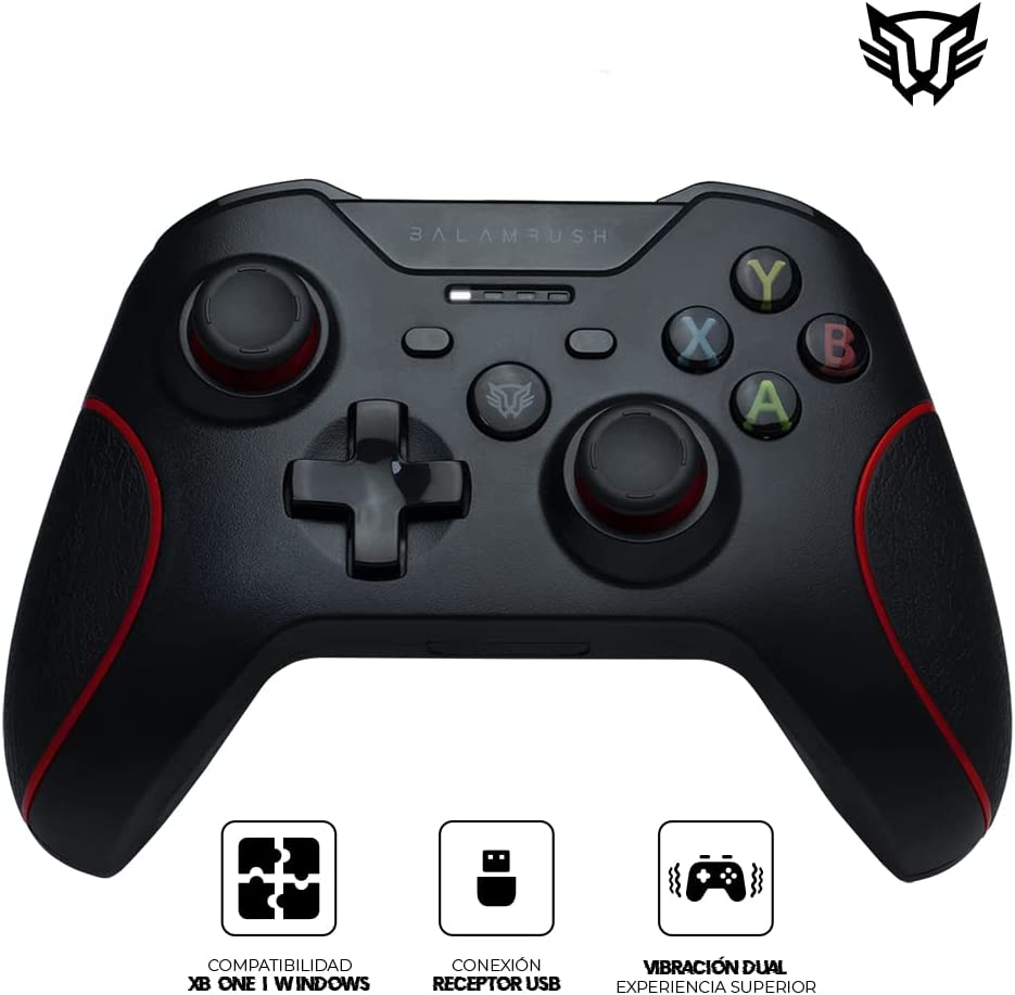 Control Inalámbrico Acteck Balamrush Gamepad BRX20 - Negro