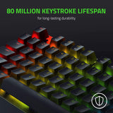 Teclado Gamer Alámbrico Razer Blackwidow V3 Tenkeyless (Español) - Mecanico