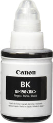 Botella de Tinta Canon Pixma GI-190 - Negro