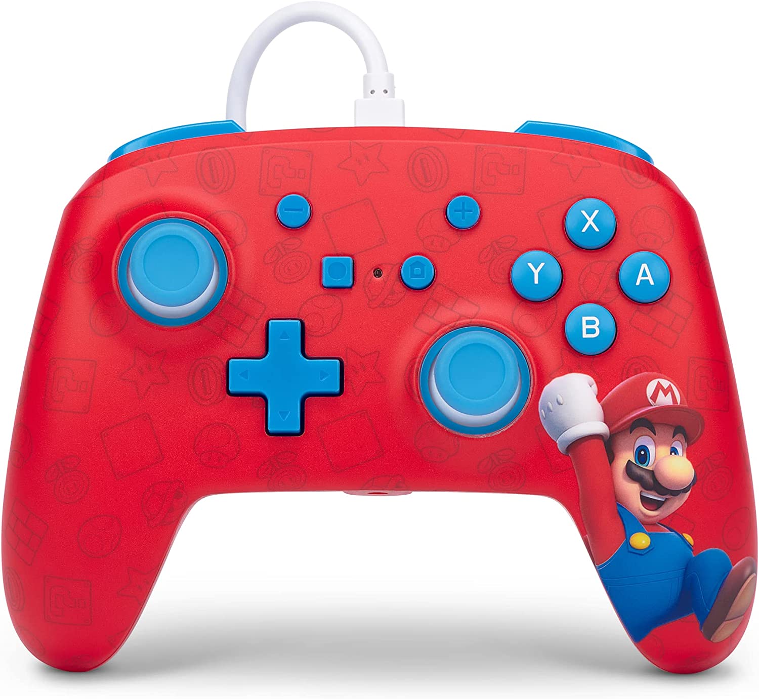 Control Alámbrico PowerA Nintendo SWITCH - Woo-Hoo Mario