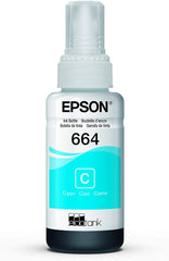 Botella de Tinta Epson Ecotank 664 - Cian