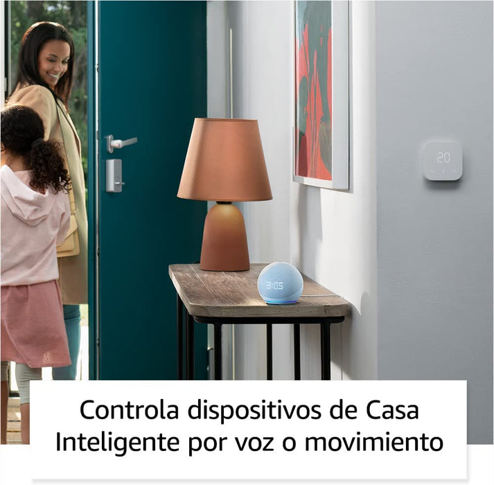 Amazon Echo Dot 5a Gen con Reloj (Con Alexa) - Blanco