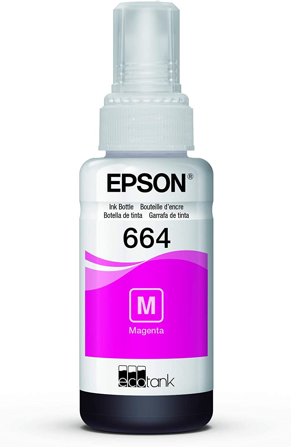 Botella de Tinta Epson Ecotank 664 - Magenta