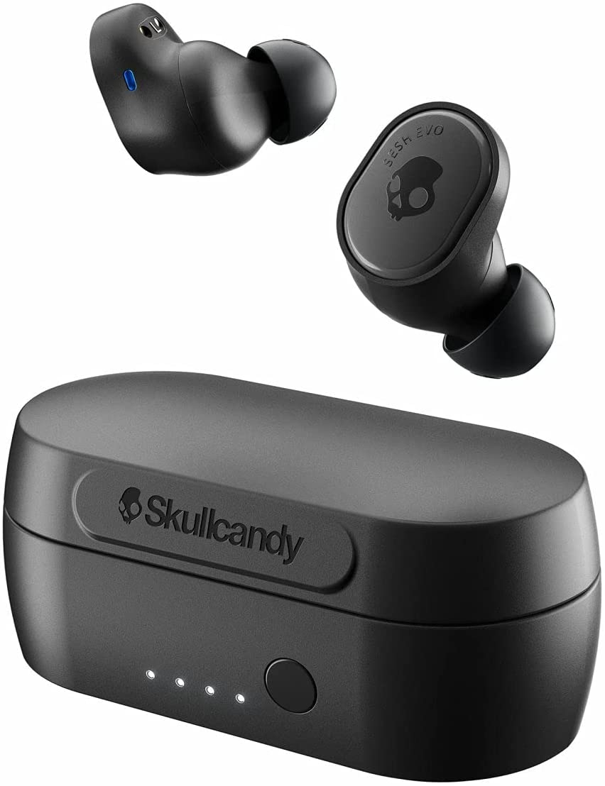 Audífonos Inalámbrico Skullcandy SESH EVO True Wireless IN-Ear (Negro) - PC / Móvil