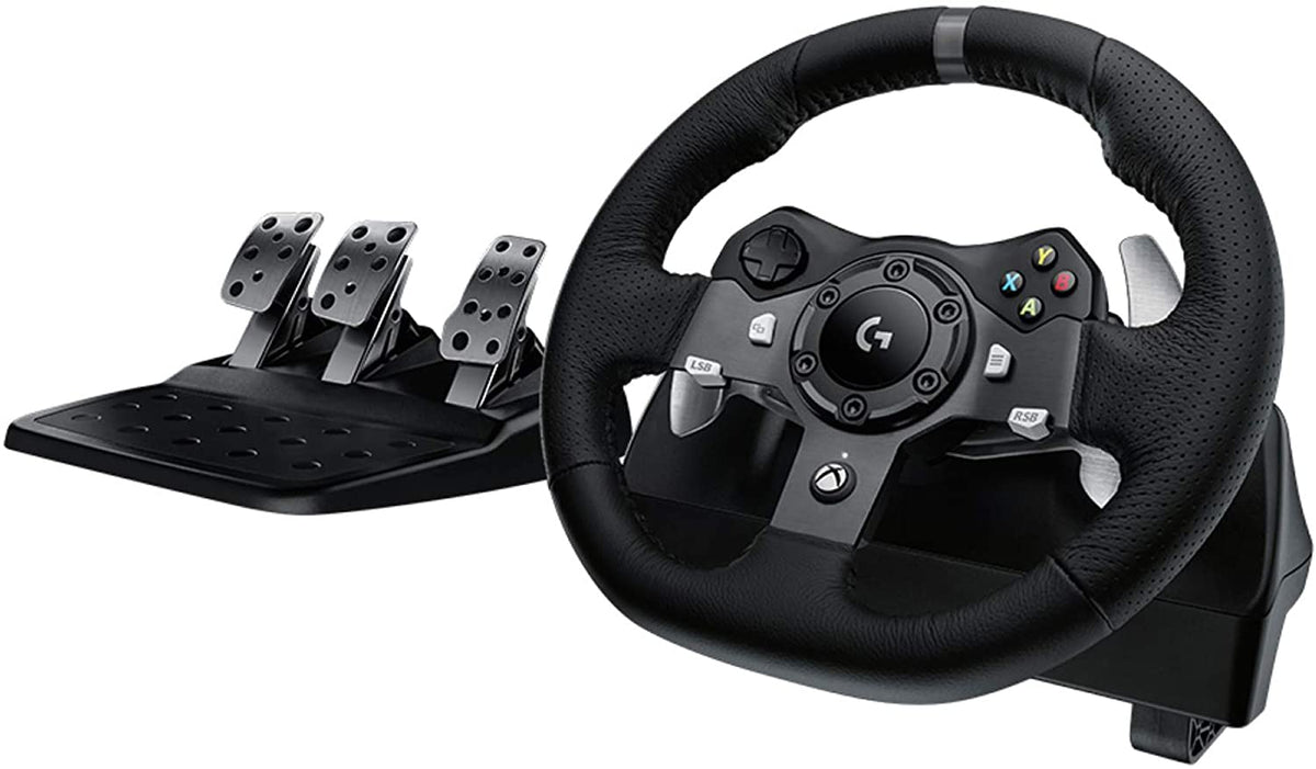 Volante Logitech G920 Driving Force - XBOX One / Series S/X / PC