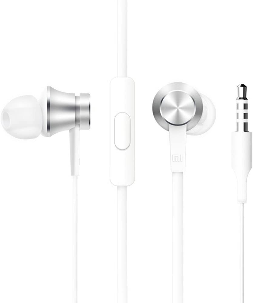 Audífonos Alámbricos Xiaomi Mi In Ear Basic (Plata) - PC / Móvil