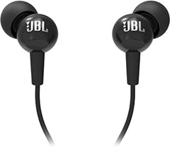 Audífonos Alámbricos JBL C100 SI In-Ear Headphones (Negro) - PC / Móvil
