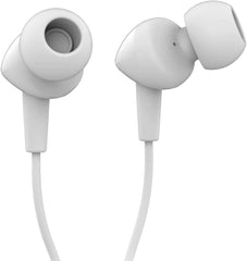 Audífonos Alámbricos JBL C100 SI In-Ear Headphones (Blanco) - PC / Móvil