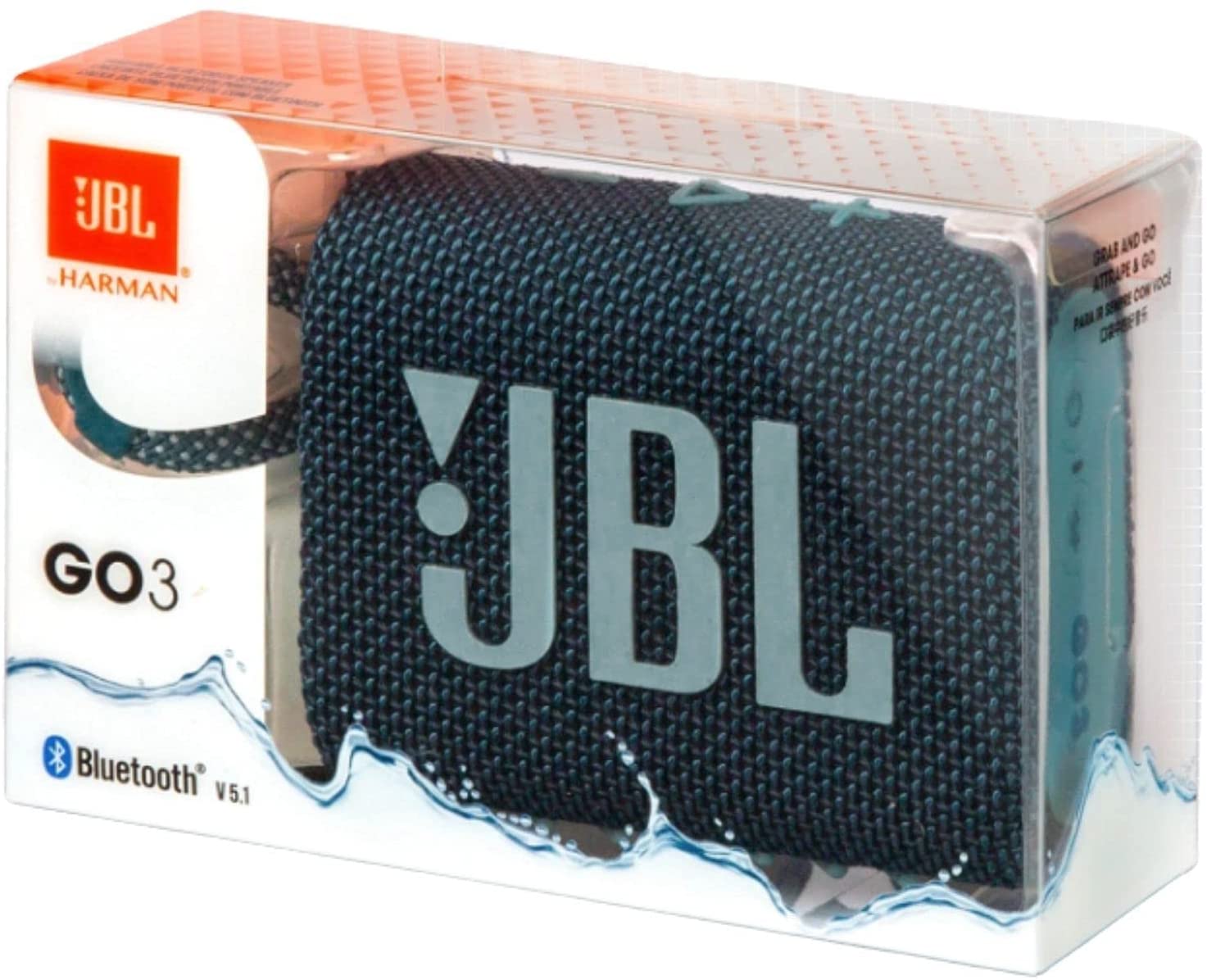 Bocina Bluetooth JBL GO3 - Azul