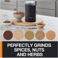 Molino Krups Coffee and Spice Grinder F2034251 - Negro