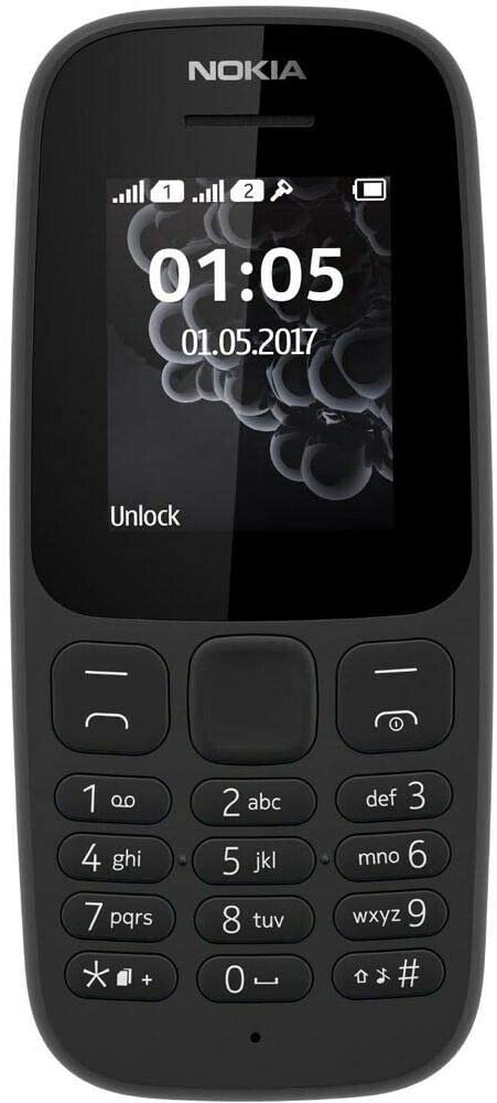 Celular Nokia 106 Dual SIM TA-1114 DS - Negro