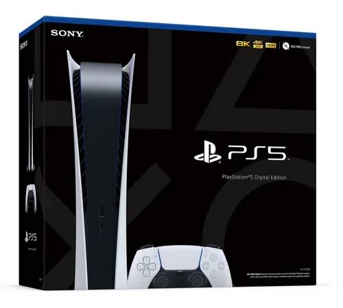 Consola Playstation 5 825Gb All Digital (Sin Lector de Disco)
