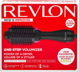 Cepillo Eléctrico para Cabello Revlon One Step - Negro/Rosa