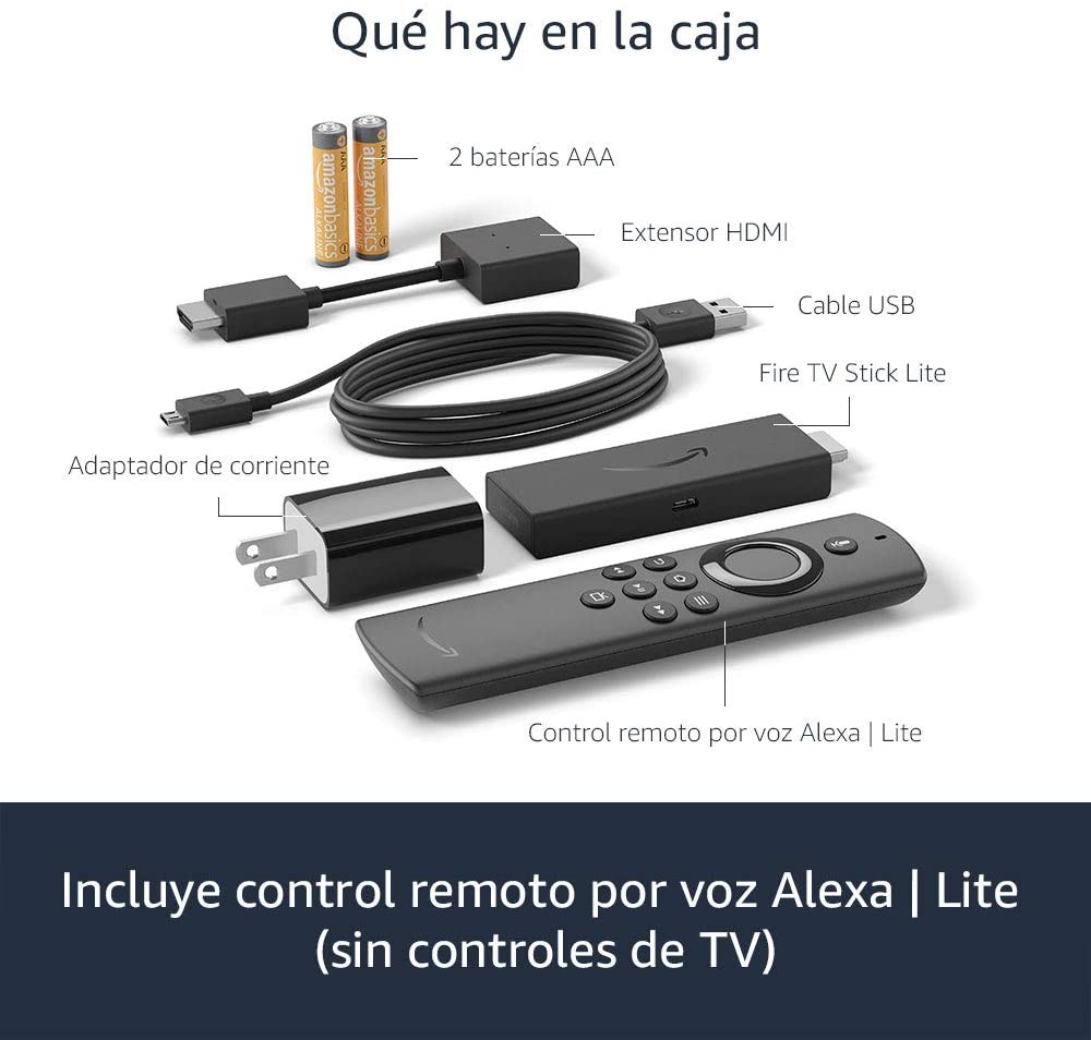 Dispositivo Streaming Amazon Fire TV Stick LITE