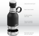 Termo con Tazon para Mascota Asobu 1.1L - Negro