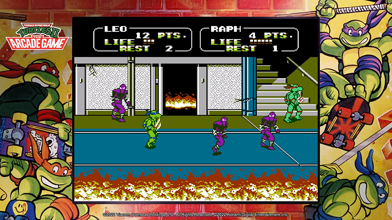 Juego Nintendo Switch - Teenage Mutant Ninja Turtles The Cowabunga Collection