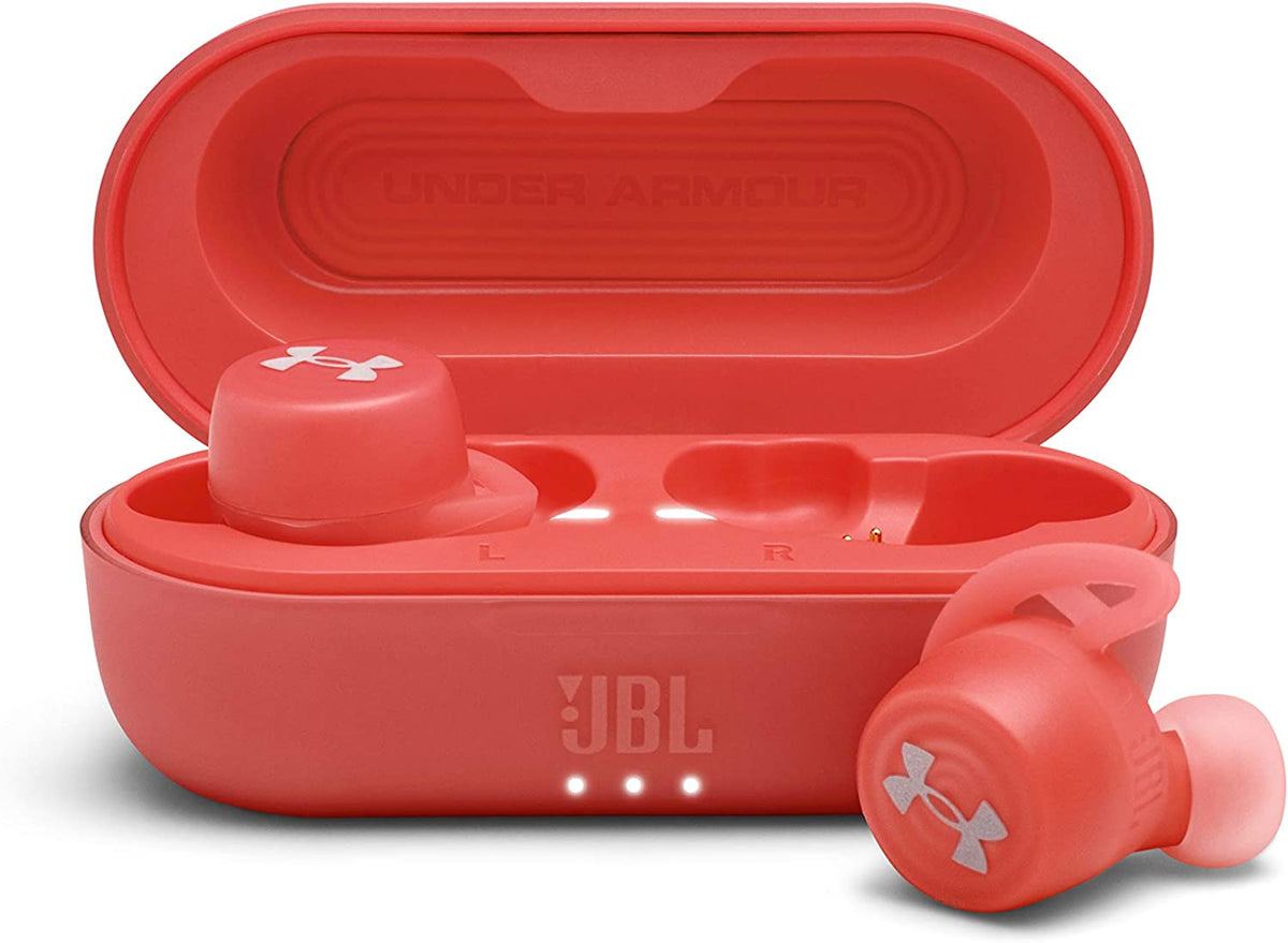 Audífonos Inalámbricos JBL Under Armour True Wireless Streak - Rojo