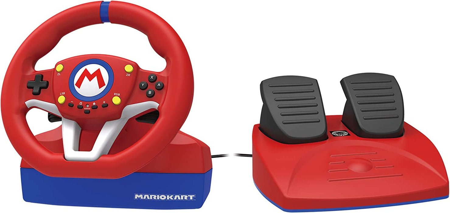 Accesorio NSW Horipad Racing Wheel Pro Mini Mario Kart NSW-204U (Mario Rojo)
