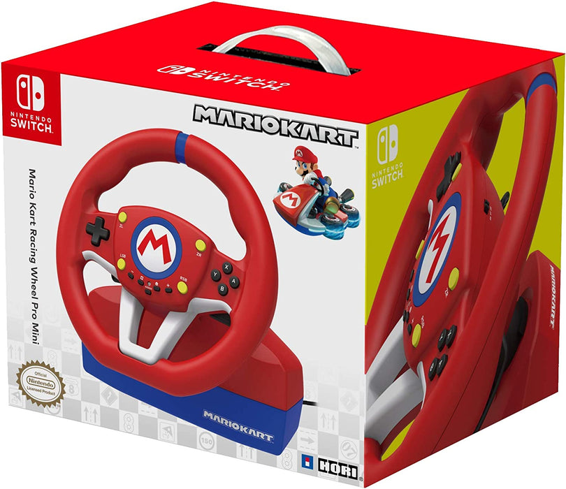 Accesorio NSW Horipad Racing Wheel Pro Mini Mario Kart NSW-204U (Mario Rojo)