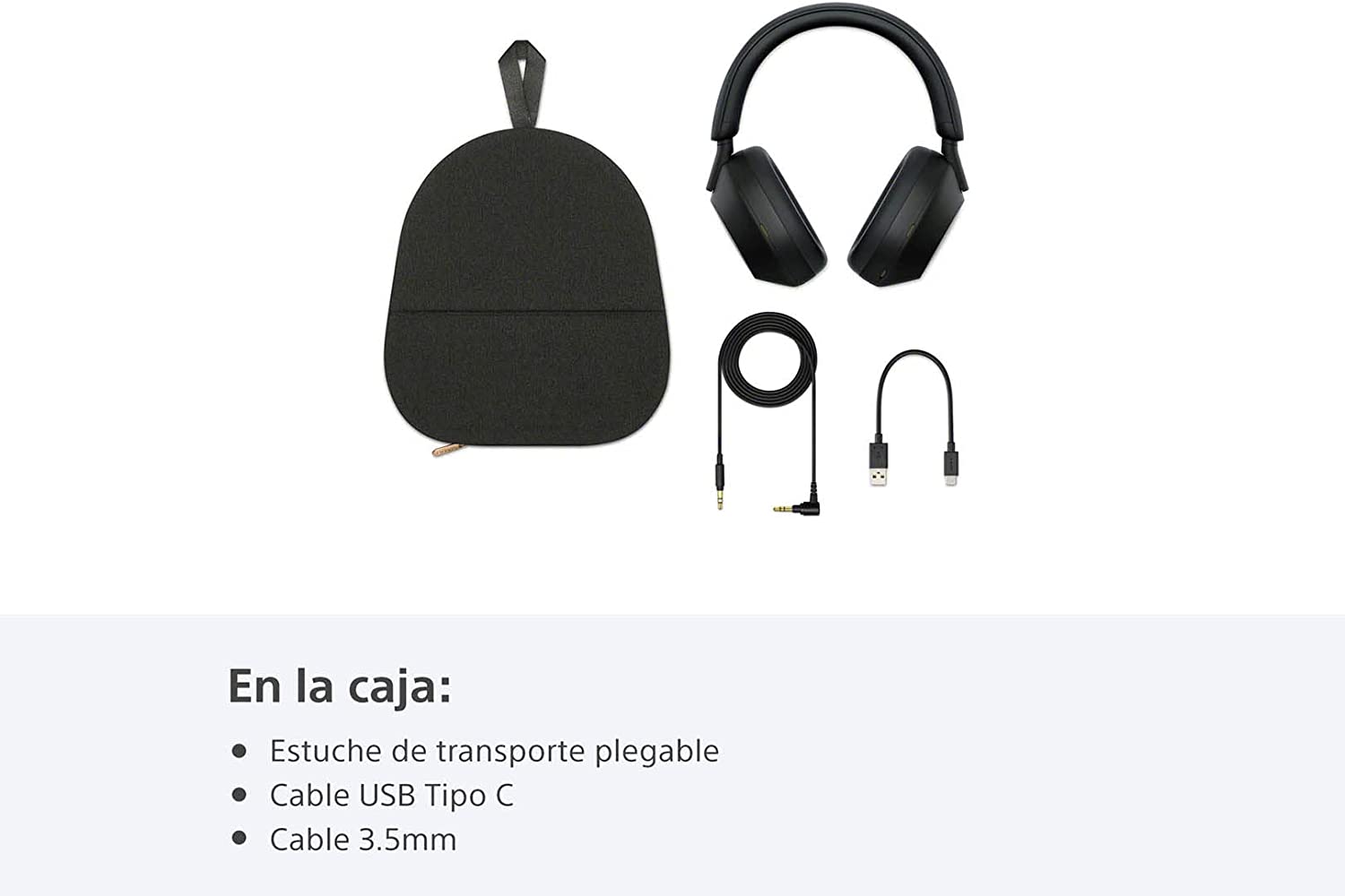 Audífonos Inalámbricos Sony WH-1000XM5 (Negro) - PC / Móvil